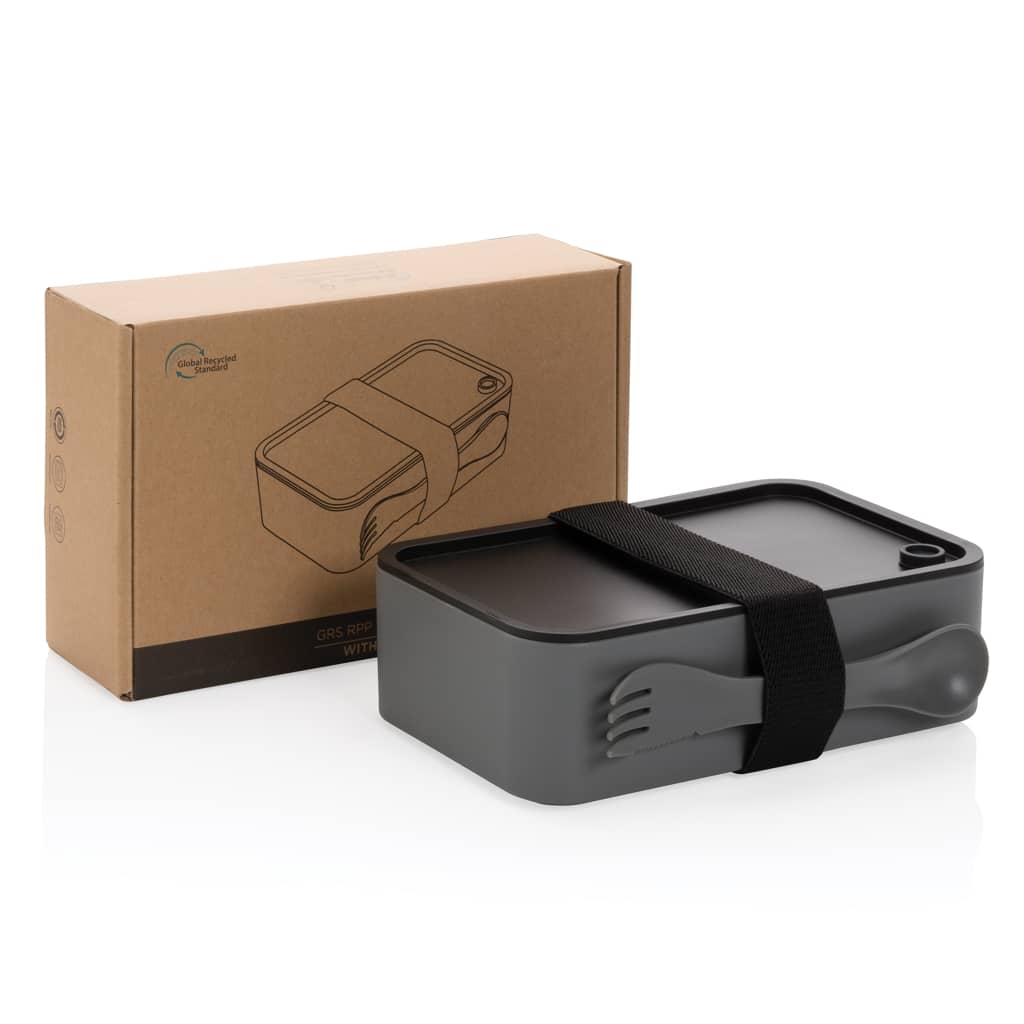 Miniature 4 pour Lunch box avec cuichette en rPP GRS