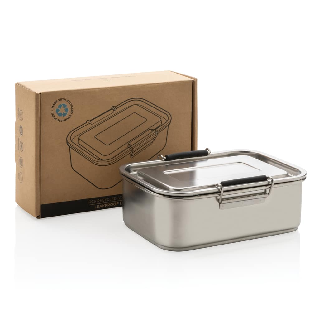 Miniature 4 pour Lunch box étanche en acier inoxydable recyclé RCS