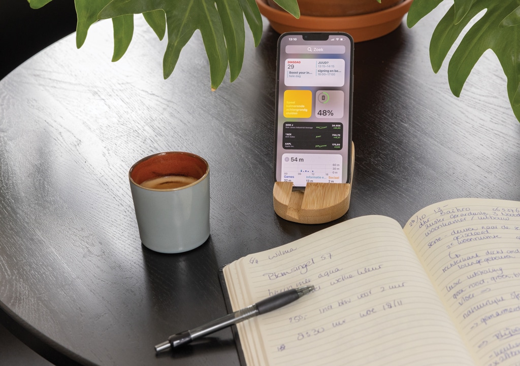 Miniature 8 pour Support tablette ou téléphone en bambou