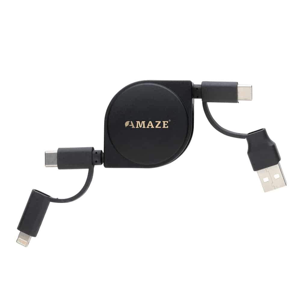 Miniature 6 pour Cable 6 en 1 en TPE et plastique recyclé RCS