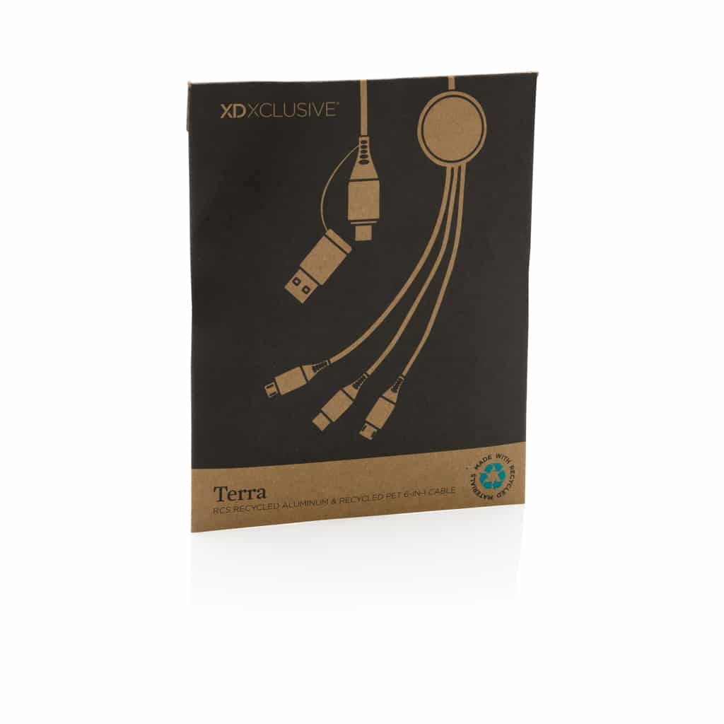 Miniature 9 pour Câble 120cm 6-en-1 en aluminium recyclé RCS Terra