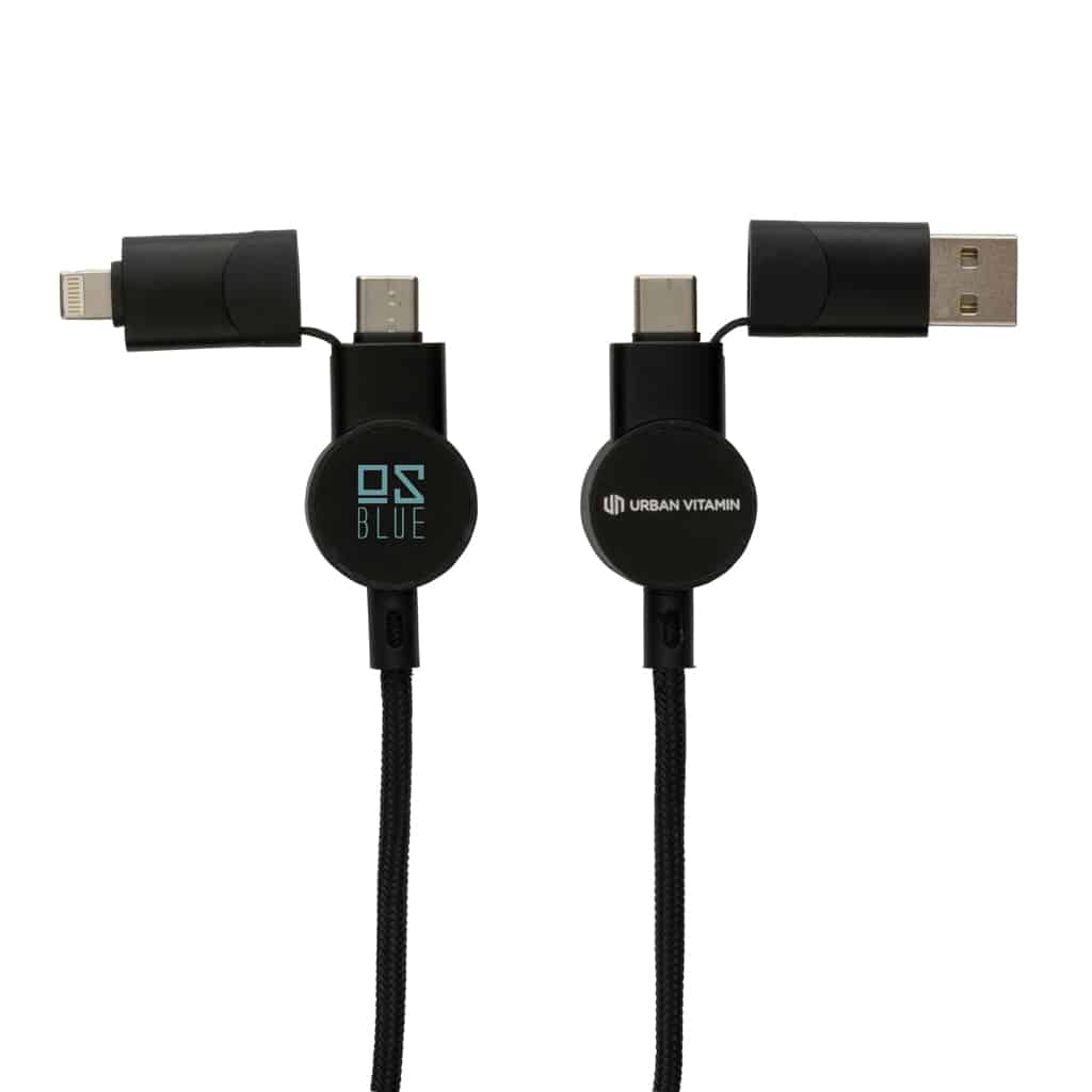 Miniature 8 pour Câble Oakland 6-in-1 à charge 45W en plastique recyclé RCS
