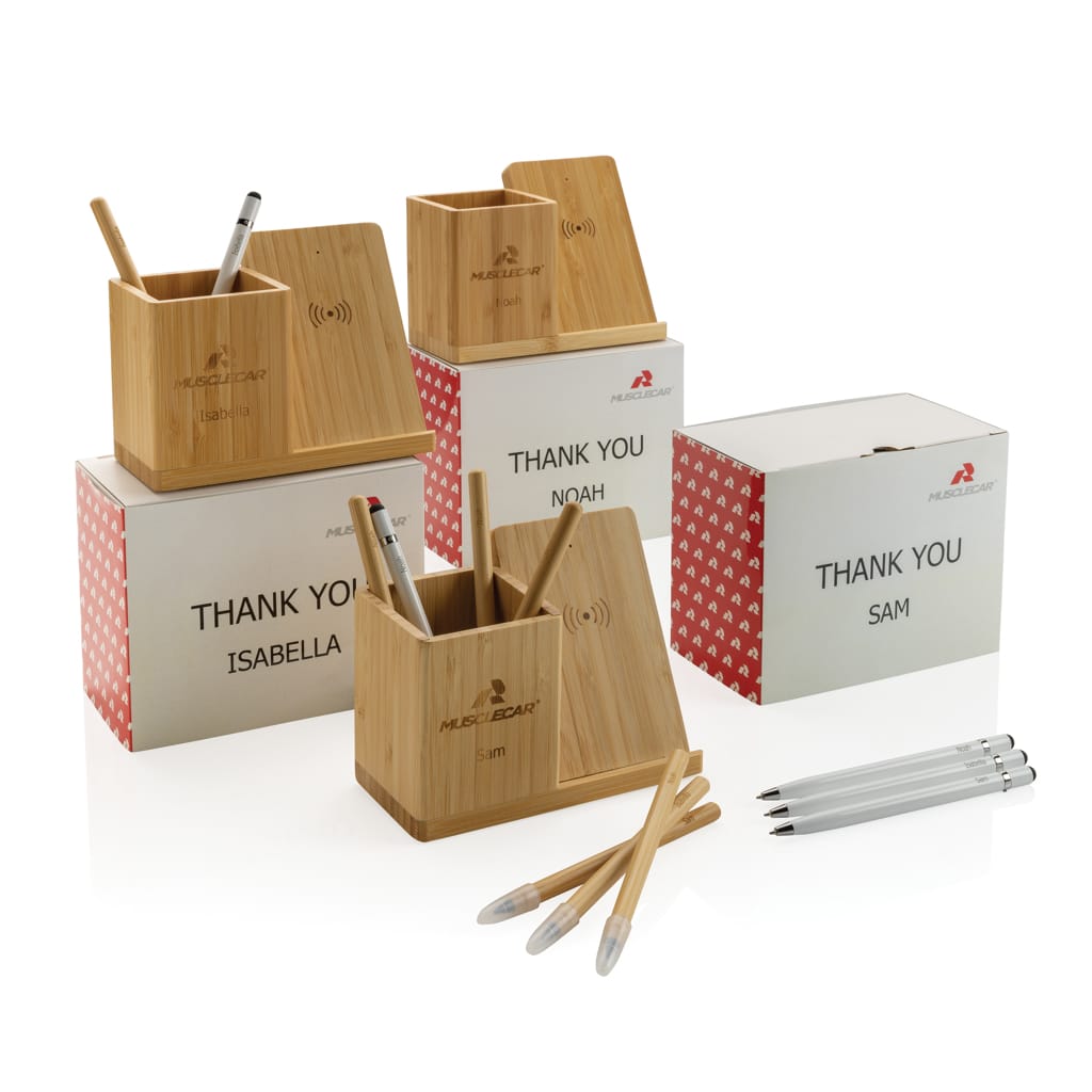 Miniature 6 pour Chargeur sans fil 10W en bambou FSC® Calgary