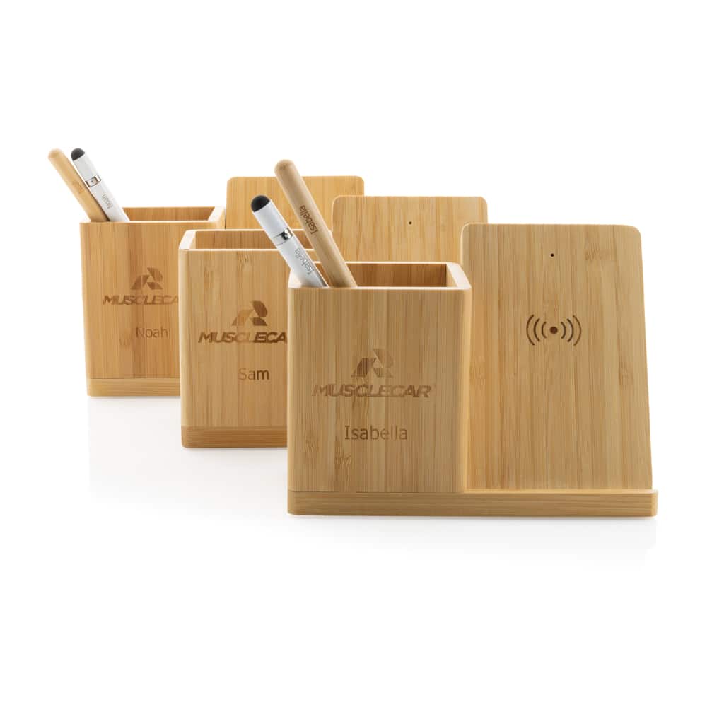 Miniature 8 pour Chargeur sans fil 10W en bambou FSC® Calgary