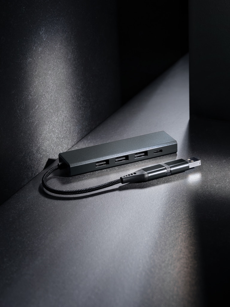 Miniature 6 pour Hub avec 3 ports USB en aluminium recyclé RCS Terra