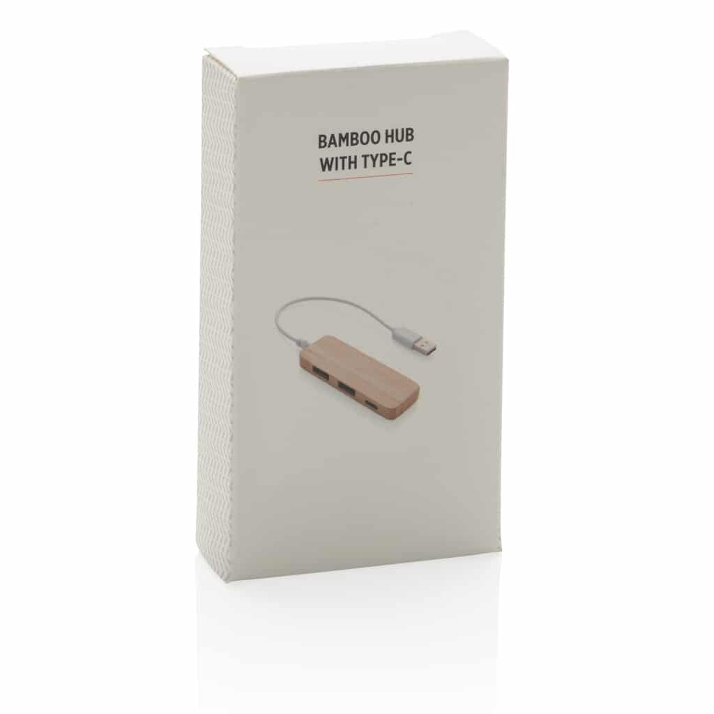 Miniature 7 pour Hub en bambou avec Type C