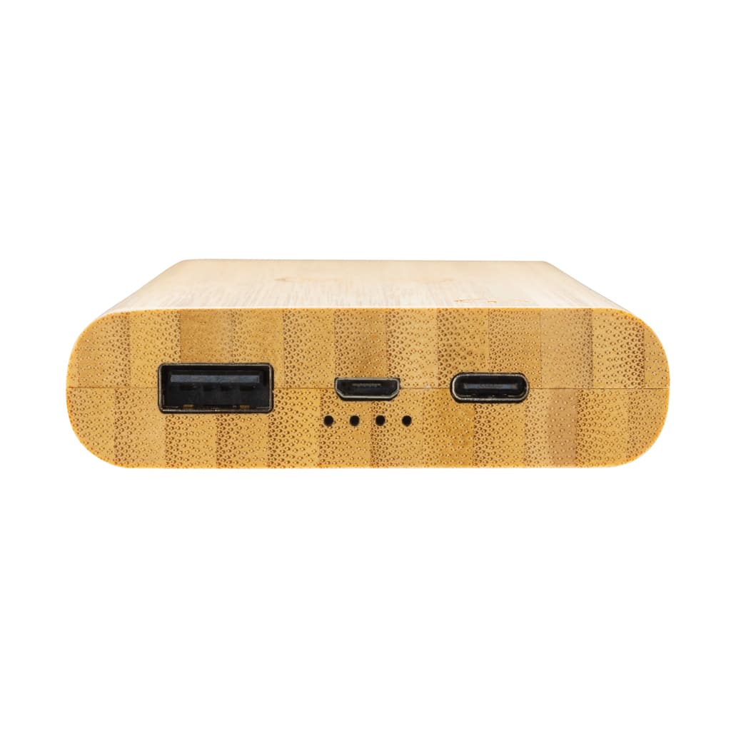 Miniature 6 pour Powerbank 8000 mAh avec induction 5W en bambou certifié FSC®