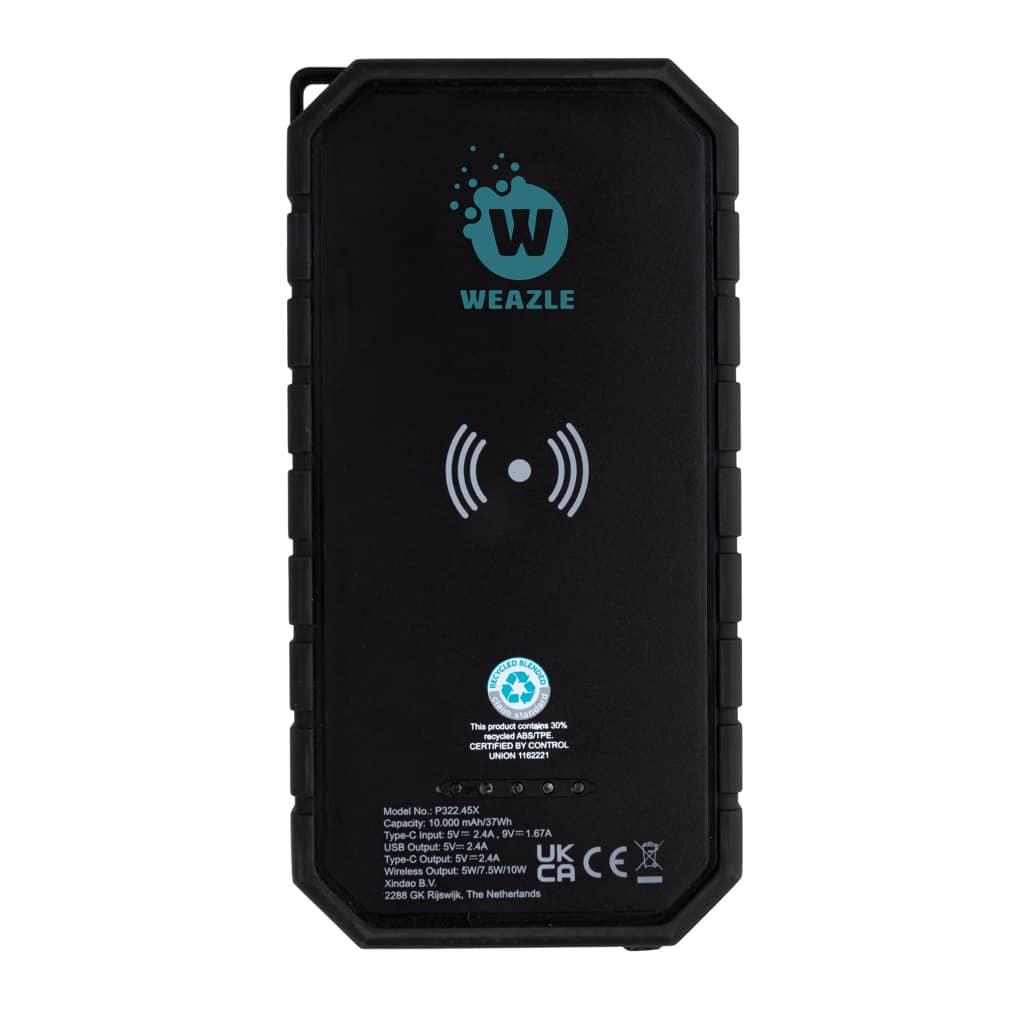 Miniature 8 pour Powerbank solaire 10.000mAh et 10W en plastique recyclé RCS