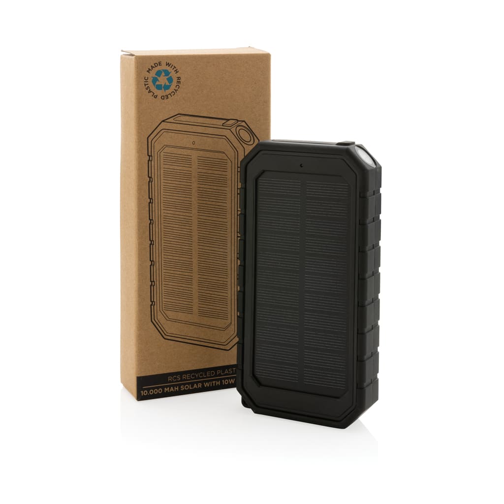 Miniature 10 pour Powerbank solaire 10.000mAh et 10W en plastique recyclé RCS