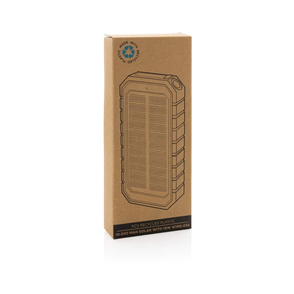 Miniature 11 pour Powerbank solaire 10.000mAh et 10W en plastique recyclé RCS