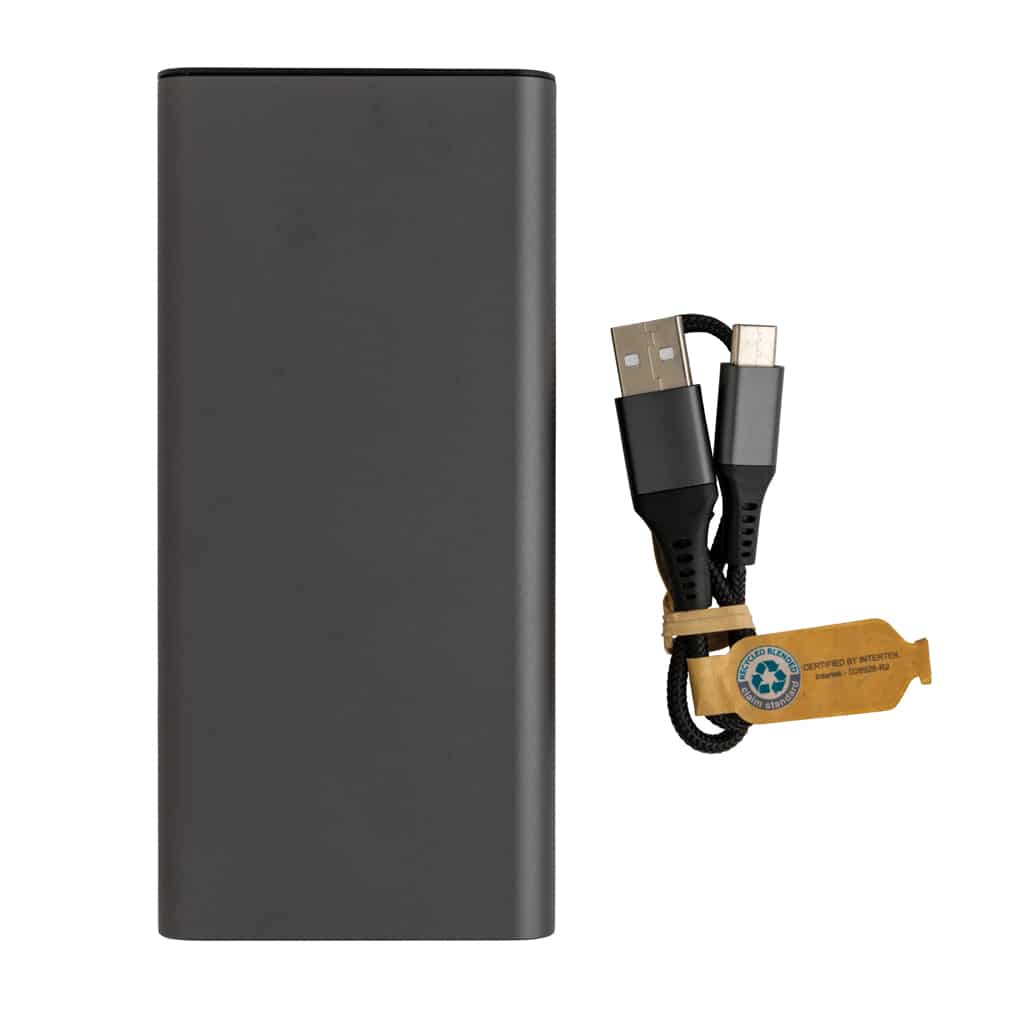Miniature 4 pour Powerbank 20.000 mAh et 20W en aluminium recyclé RCS Terra
