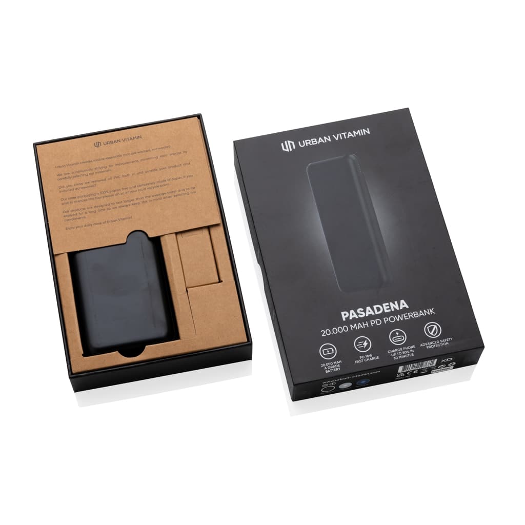 Miniature 9 pour Powerbank 20.000 mAh 18W Pd Urban Vitamin Pasadena