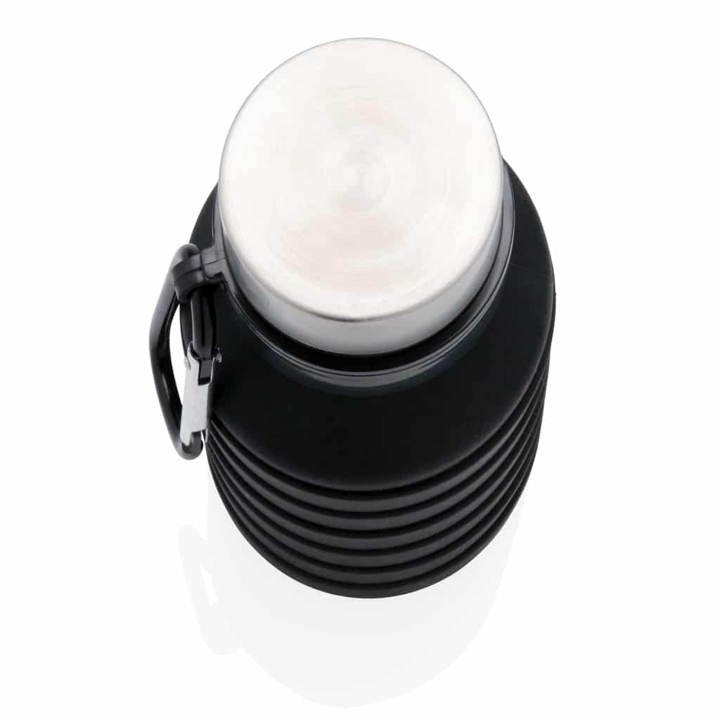 Miniature 4 pour Bouteille en silicone pliable étanche avec couvercle