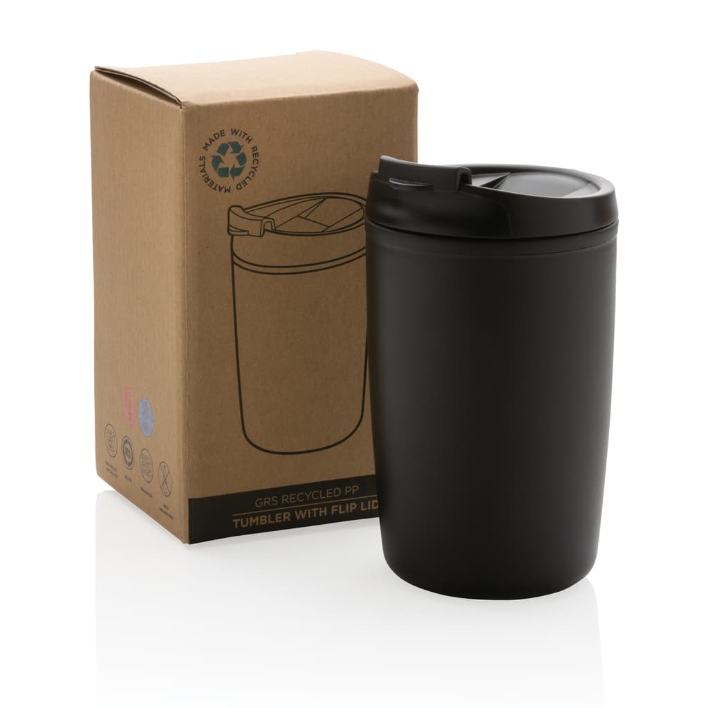 Miniature 3 pour Mug en PP recyclé GRS avec couvercle à bascule