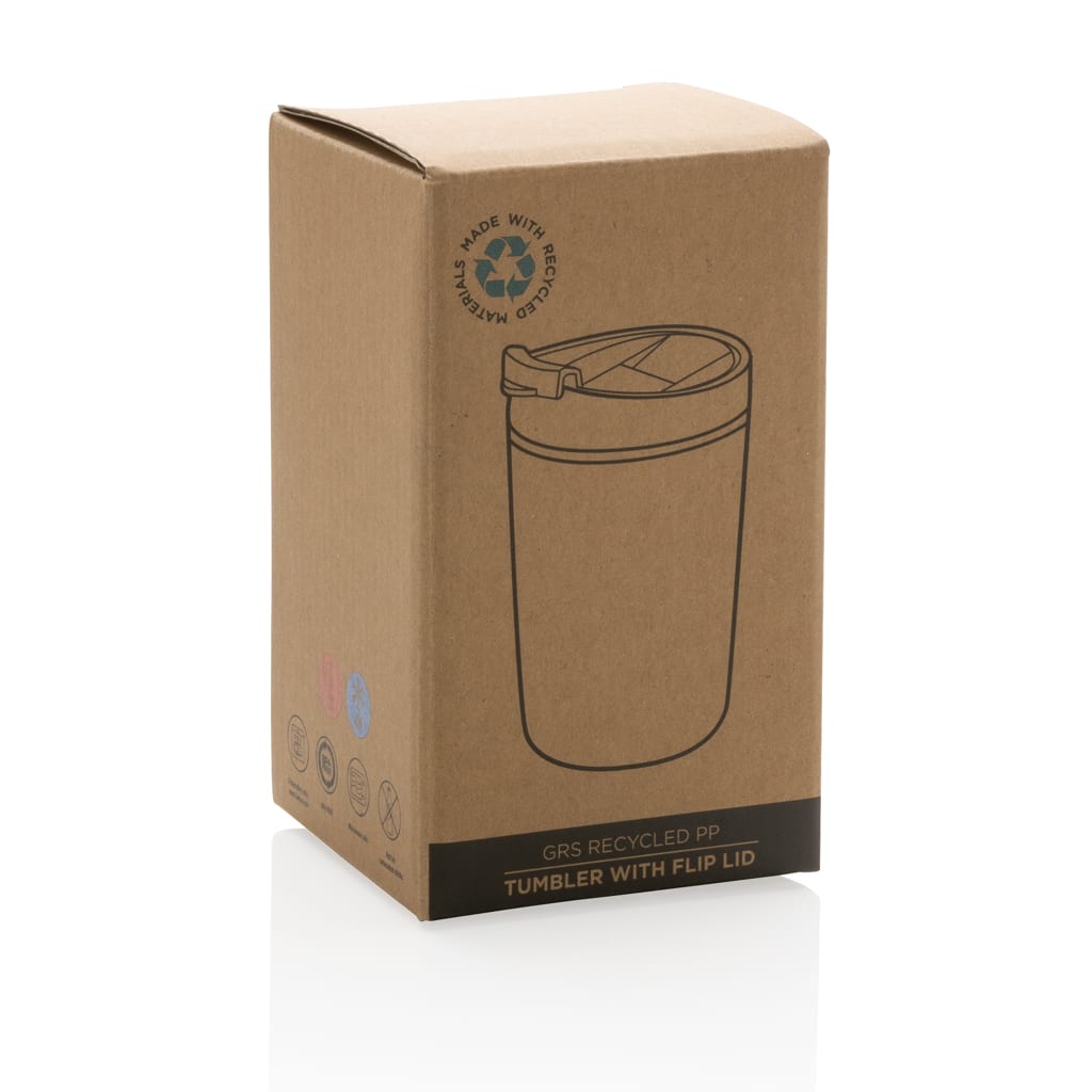 Miniature 4 pour Mug en PP recyclé GRS avec couvercle à bascule