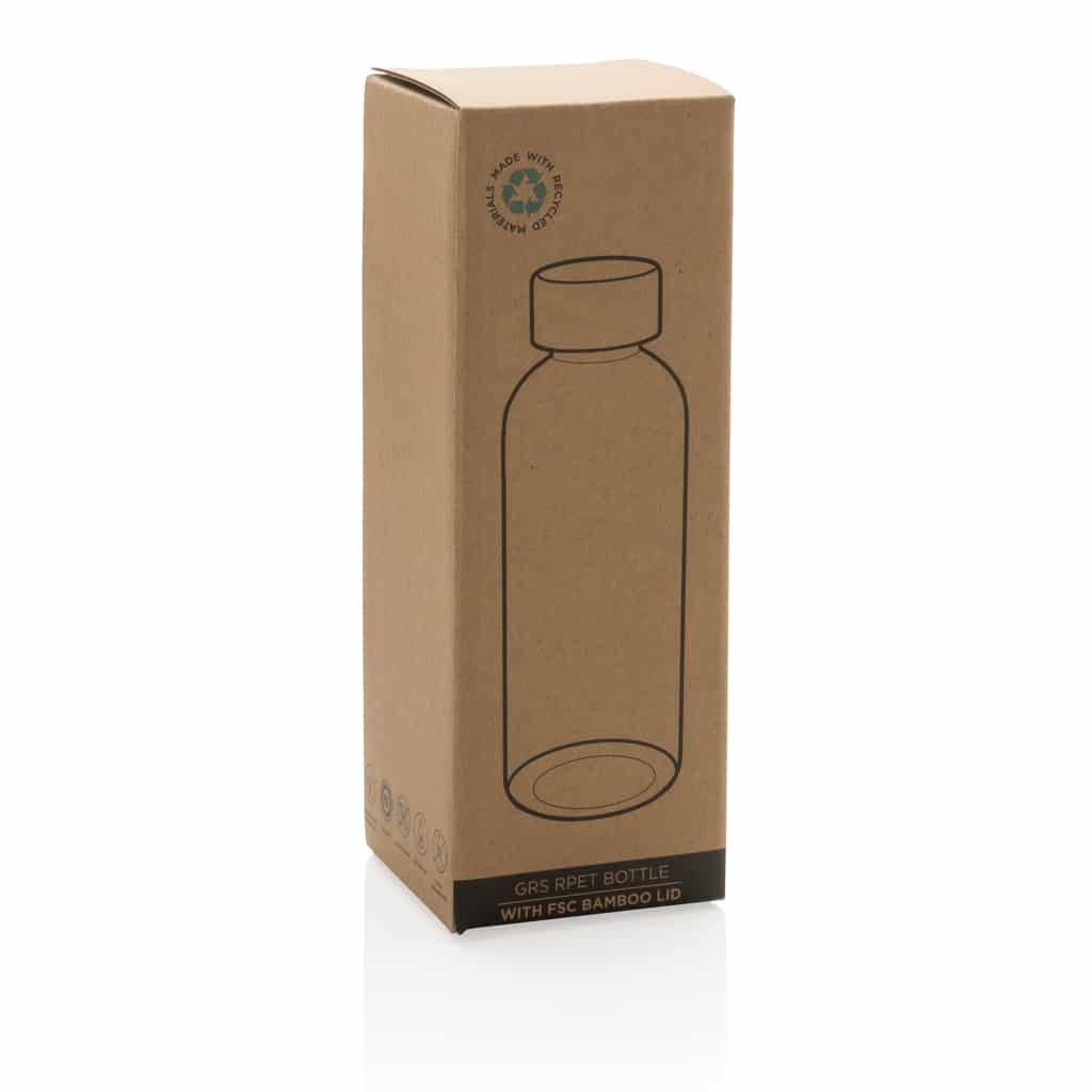 Miniature 12 pour Bouteille 600ml en rPET GRS avec couvercle en bambou FSC®