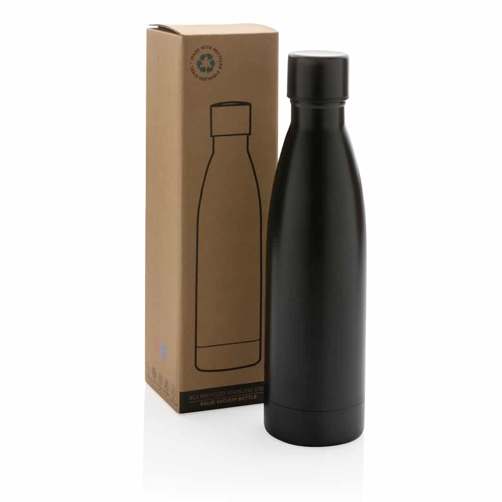 Miniature 3 pour Bouteille iso couleur pleine en acier inoxydable recyclé RCS