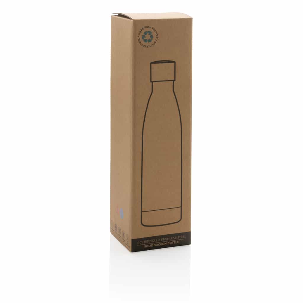 Miniature 11 pour Bouteille iso couleur pleine en acier inoxydable recyclé RCS