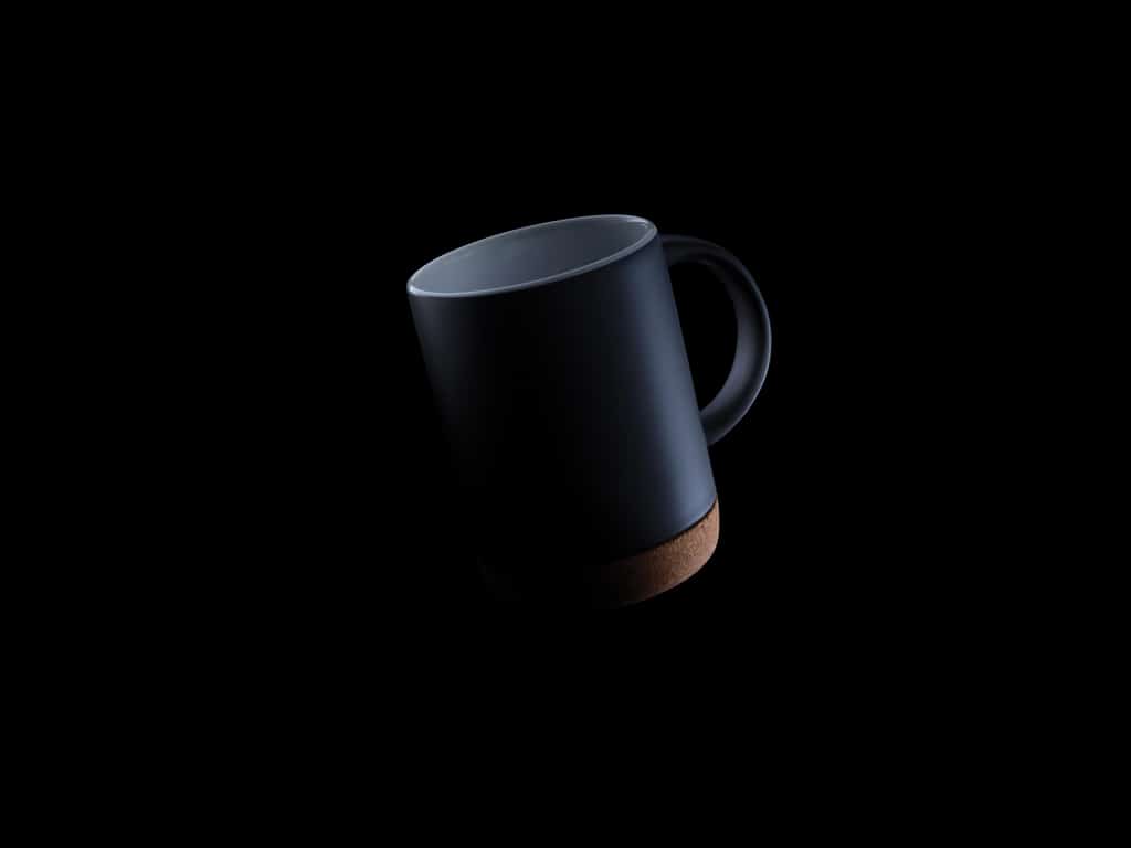 Miniature 5 pour Mug en céramique avec base en liège