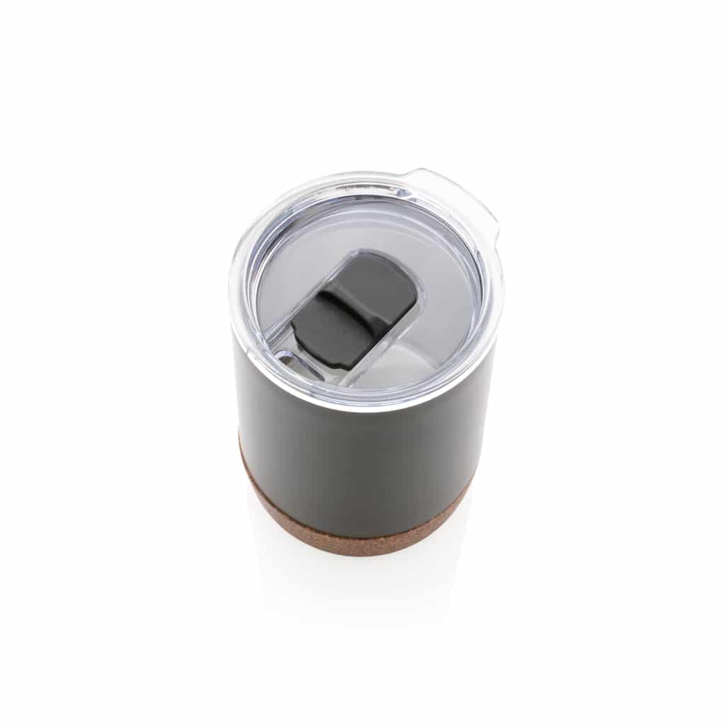 Miniature 6 pour Petite tasse à café en liège et acier recyclé RCS