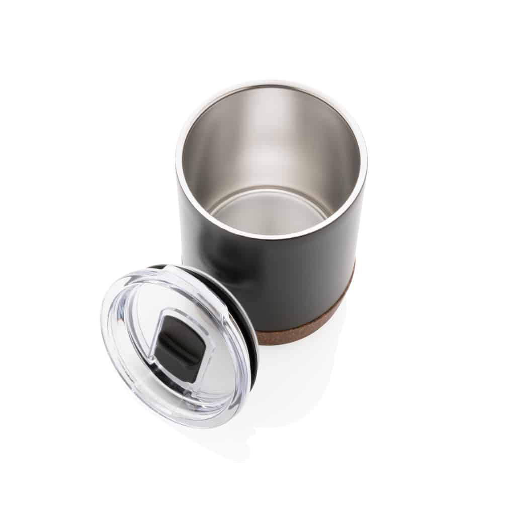 Miniature 7 pour Petite tasse à café en liège et acier recyclé RCS