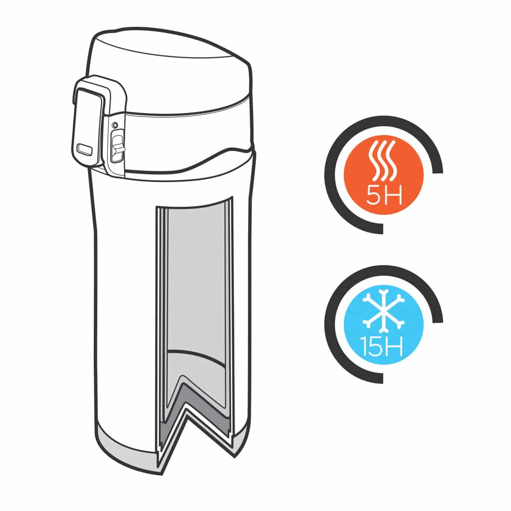 Miniature 7 pour Mug 300ml à fermeture facile en acier inoxydable recyclé RCS