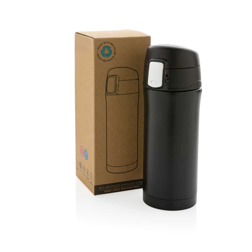Miniature 3 pour Mug 300ml à fermeture facile en acier inoxydable recyclé RCS