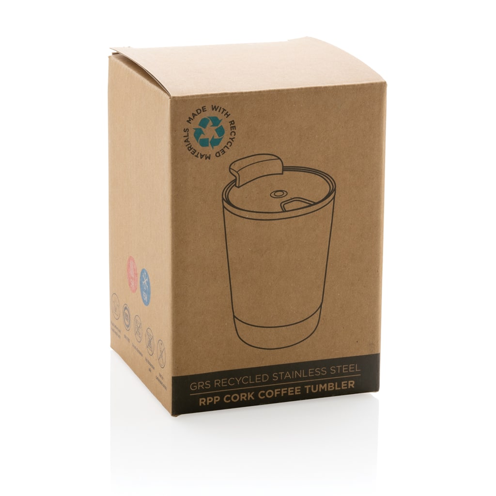 Miniature 4 pour Tasse à café en liège et en acier inoxydable GRS