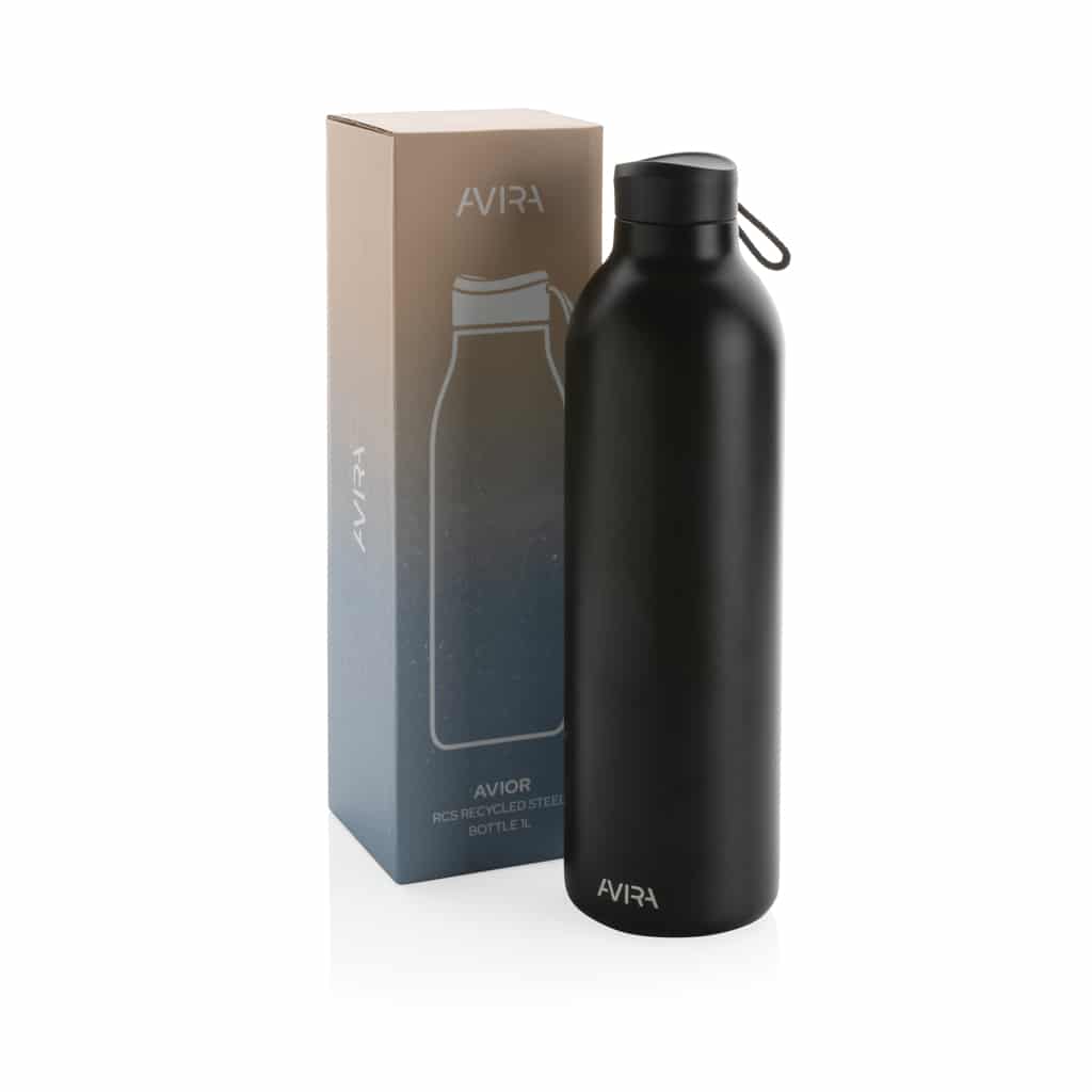 Miniature 18 pour Bouteille isotherme 1L Avira Avior en acier recyclé RCS