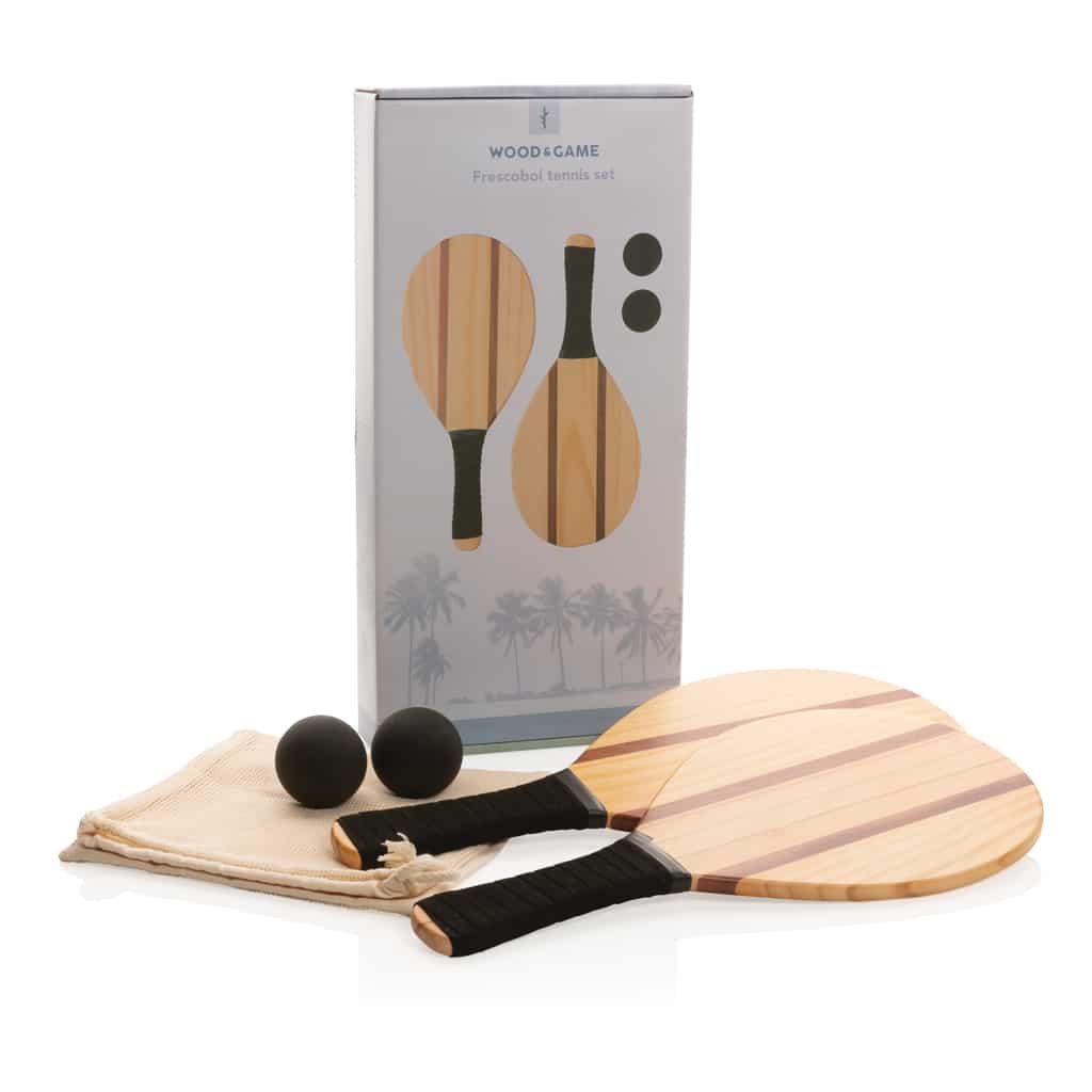 Miniature 7 pour Set de raquettes frescobol en bois