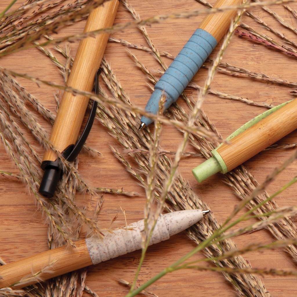 Miniature 6 pour Stylo en bambou et fibre de paille