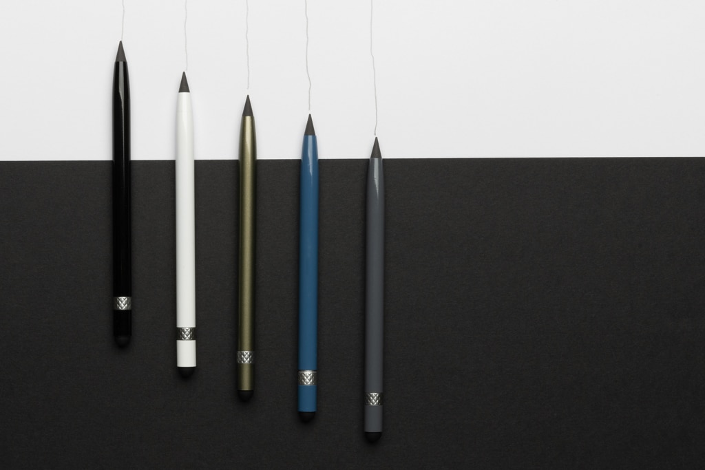 Miniature 6 pour Crayon sans encre en aluminium avec gomme