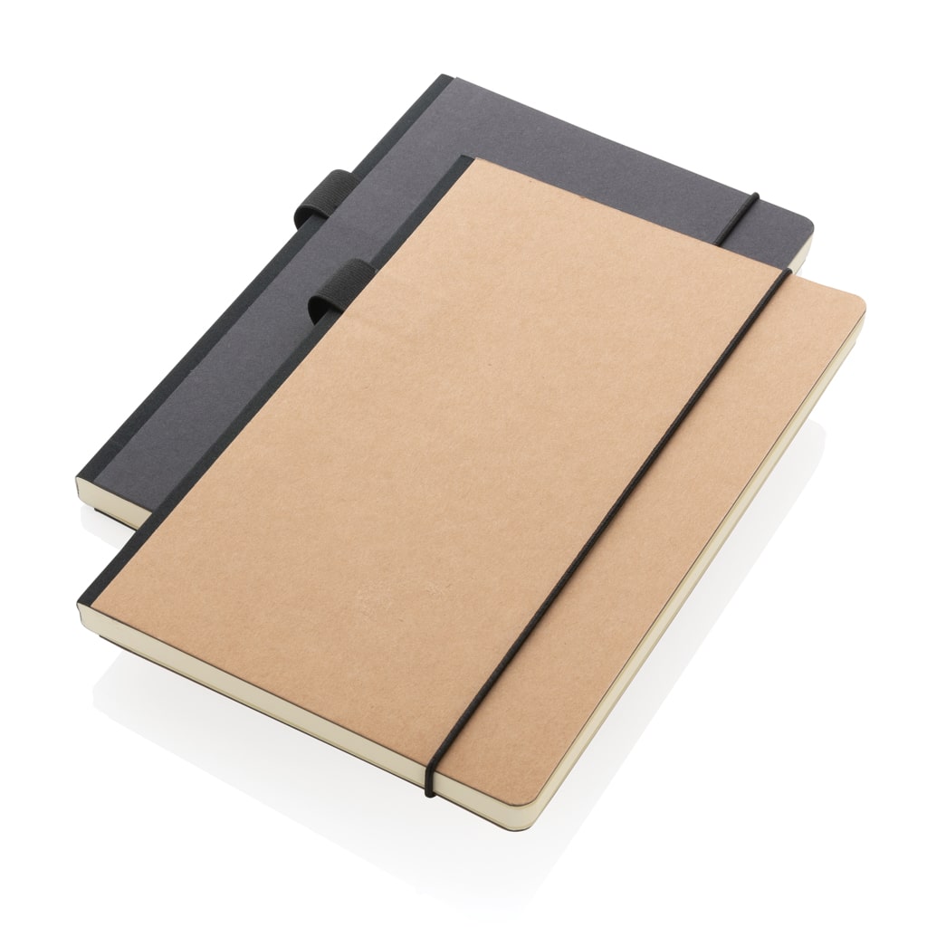 Miniature 9 pour Carnet A5 à couverture rigide FSC® avec soufflet