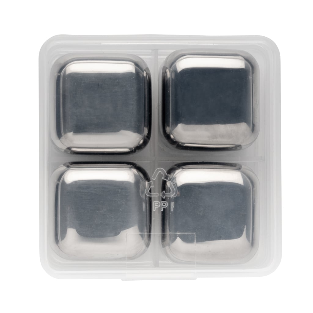 Miniature 5 pour Glaçons réutilisables en acier inoxydable 4pcs
