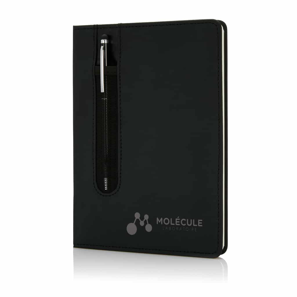 Miniature 6 pour Carnet A5 à couverture rigide en PU avec Stylo tactile