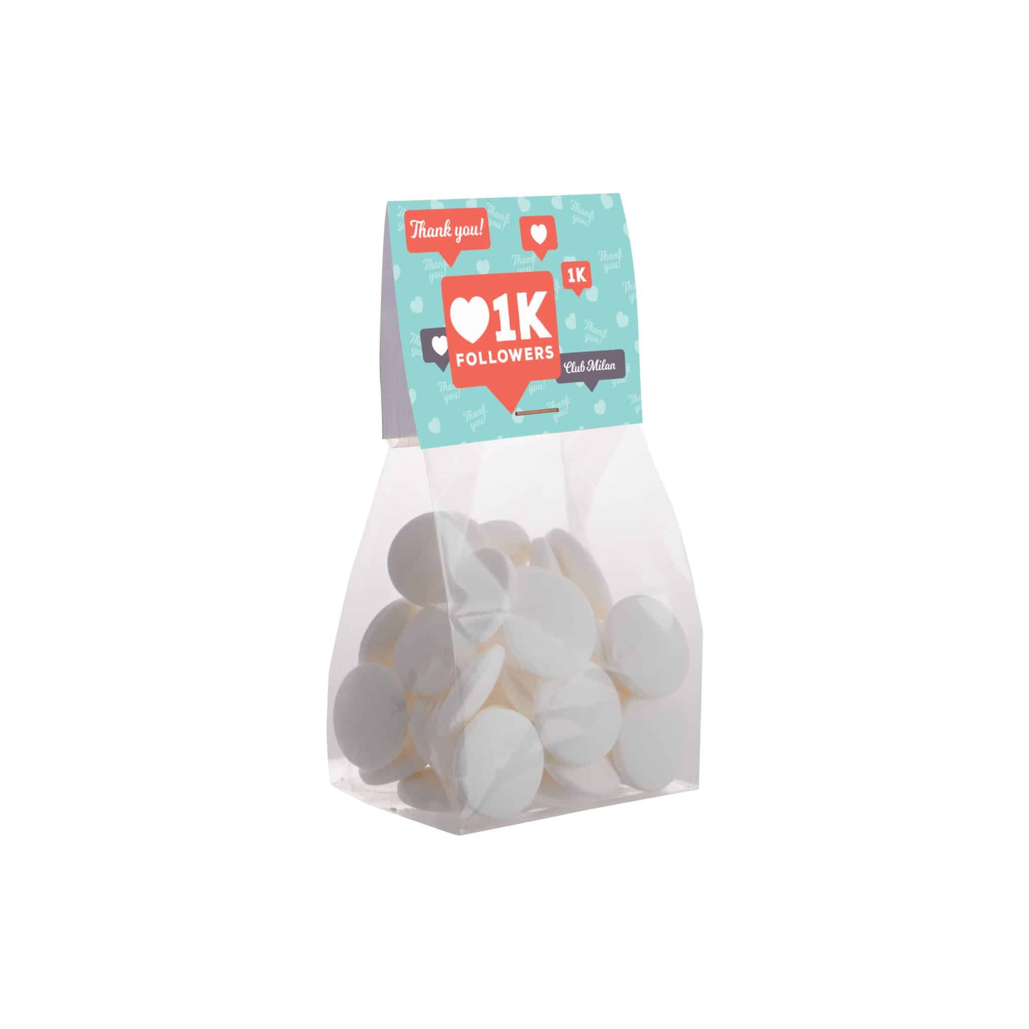 Visuel Petit sachet carte à en tête 100 grammes de bonbons-Di-FC