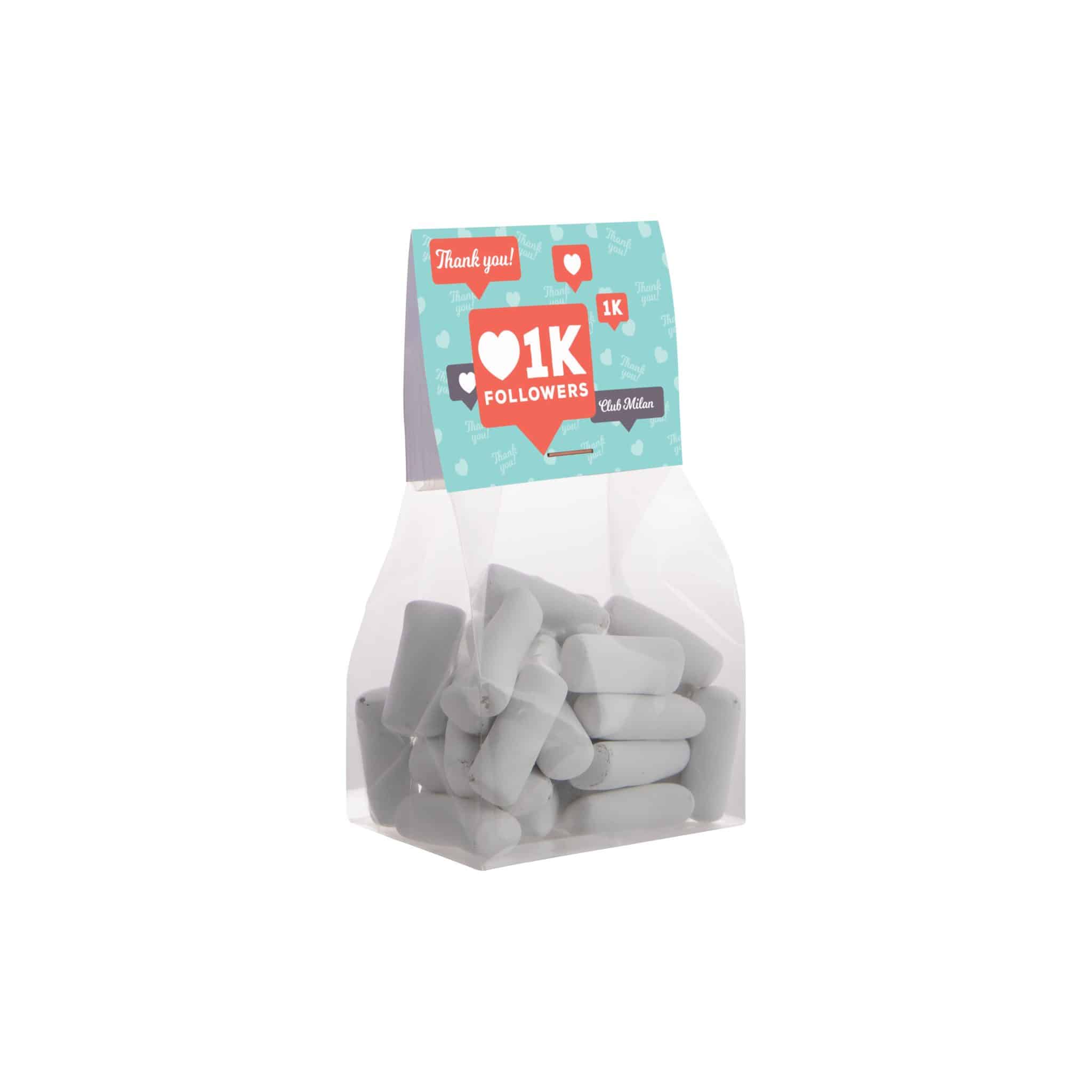Visuel Petit sachet carte à en tête 100 grammes de bonbons-Di-FC