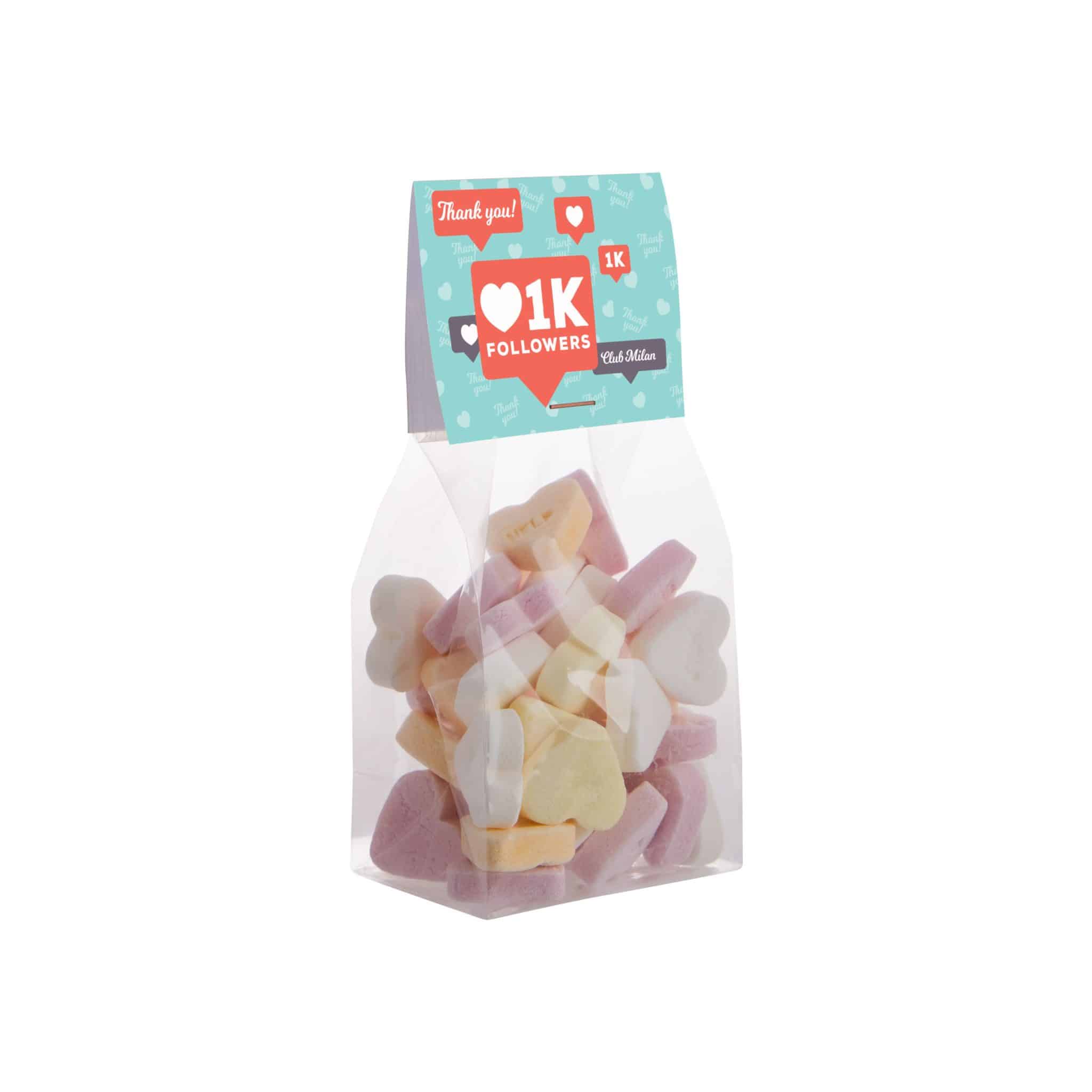 Visuel Petit sachet carte à en tête 100 grammes de bonbons-Di-FC
