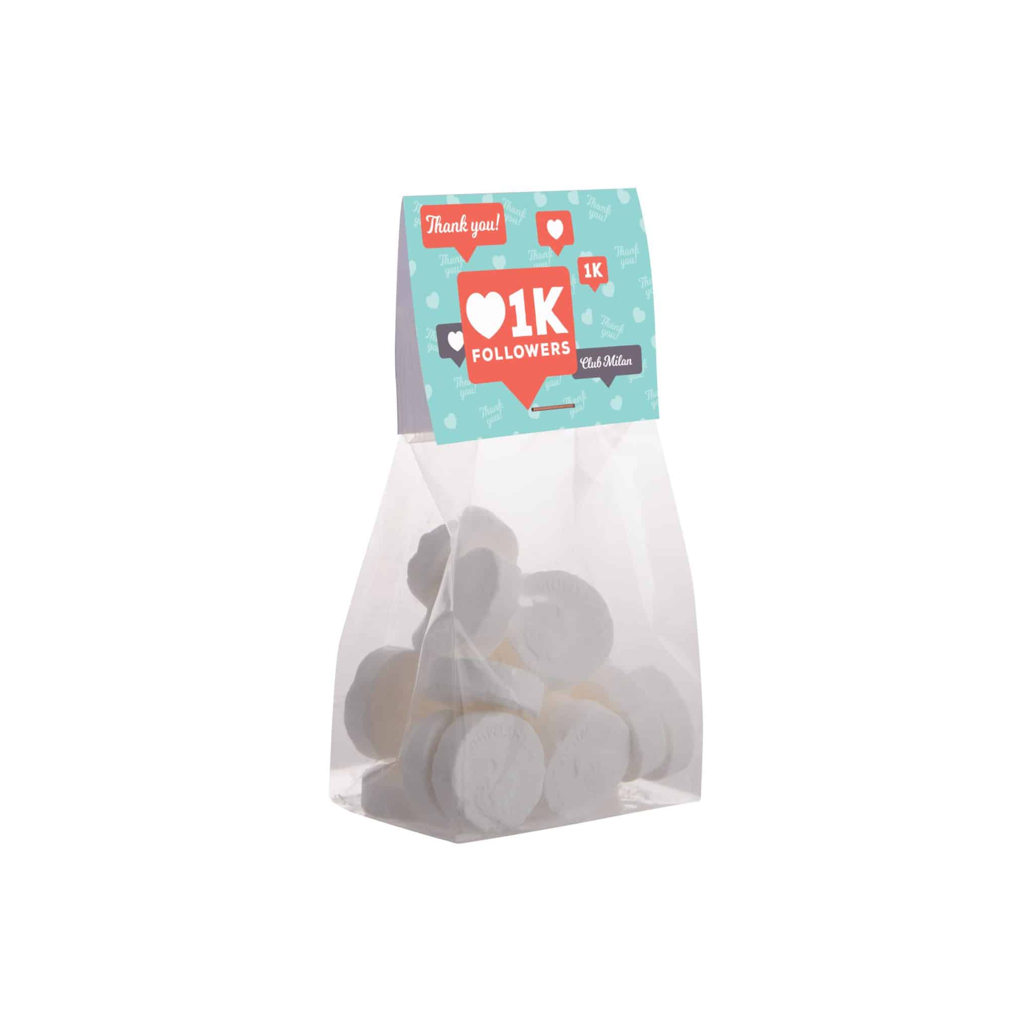 Visuel Petit sachet carte à en tête 100 grammes de bonbons-Di-FC
