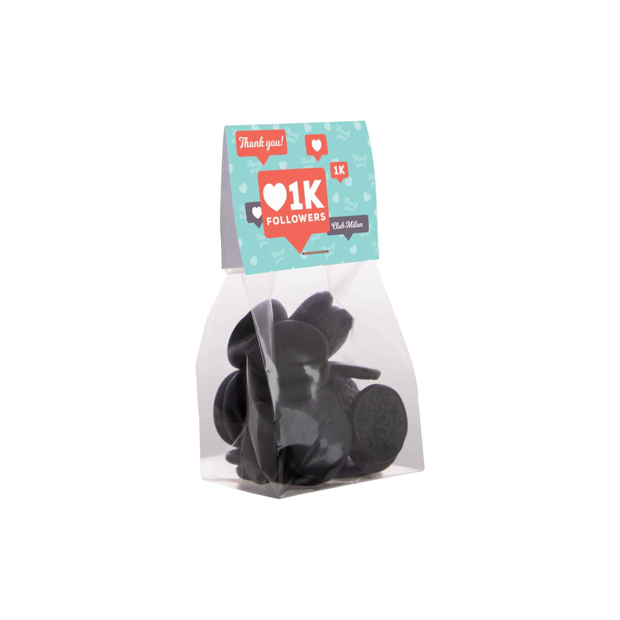 Visuel Petit sachet carte à en tête 100 grammes de bonbons-Di-FC