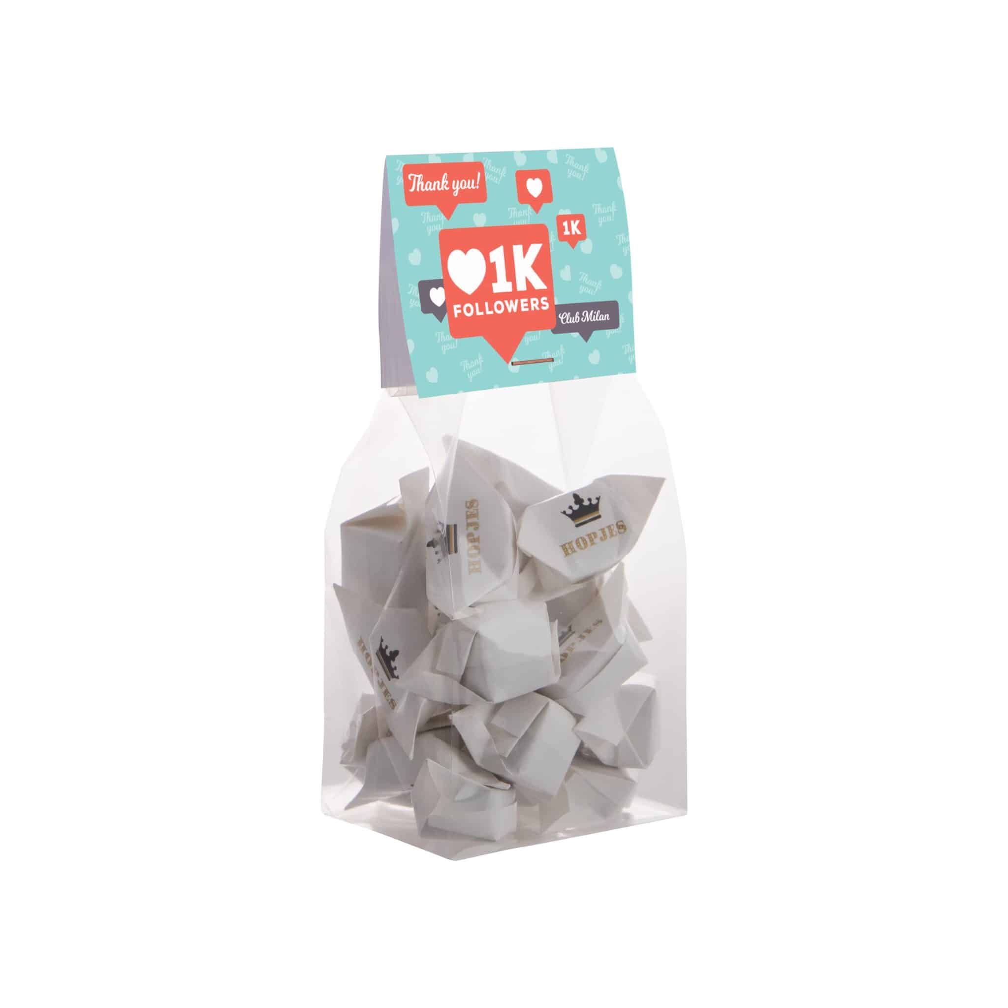 Visuel Petit sachet carte à en tête 100 grammes de bonbons-Di-FC
