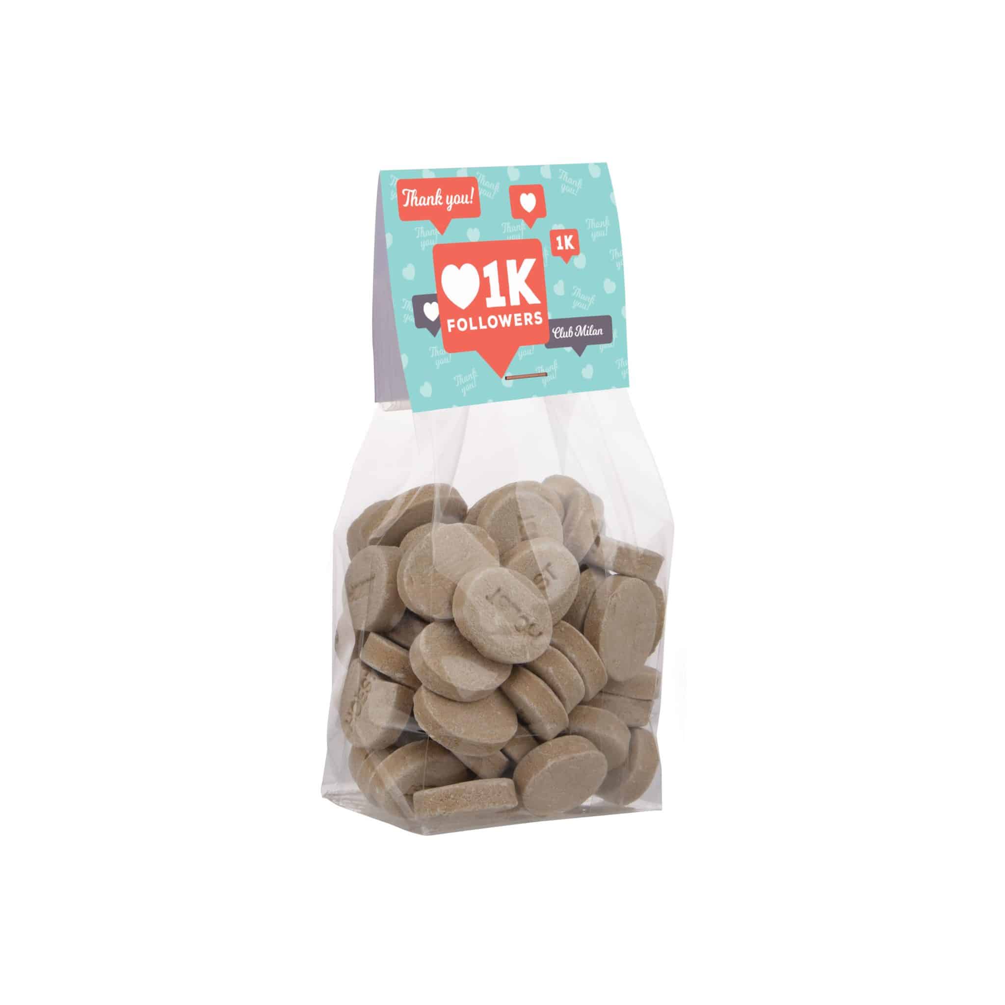 Visuel Carte à en tête petit sac 150 grammes de bonbons-Di-FC