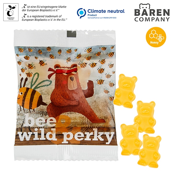 Visuel Oursons XXL au miel, sachet compostable