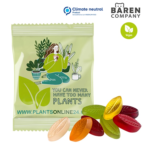 Visuel Gommes de fruits PERSONNALISÉES, 20 g avec pectine