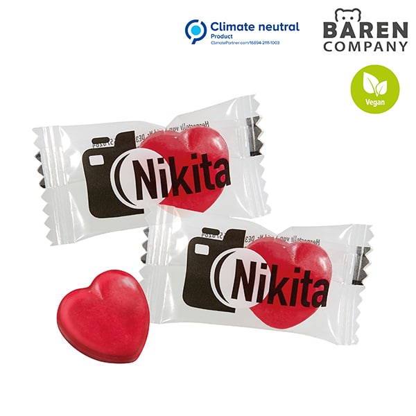 Visuel Bonbons en forme de cœur