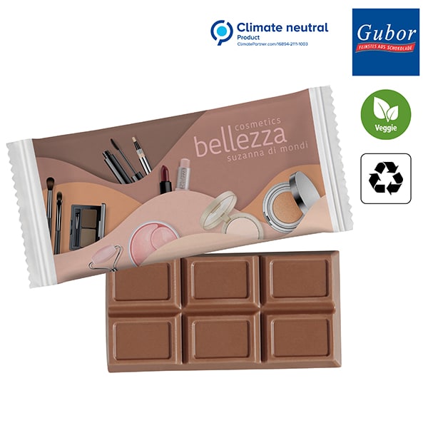 Visuel Tablette de chocolat MAXI en flowpack de papier