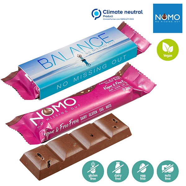 Visuel NOMO - Barre de chocolat VEGAN