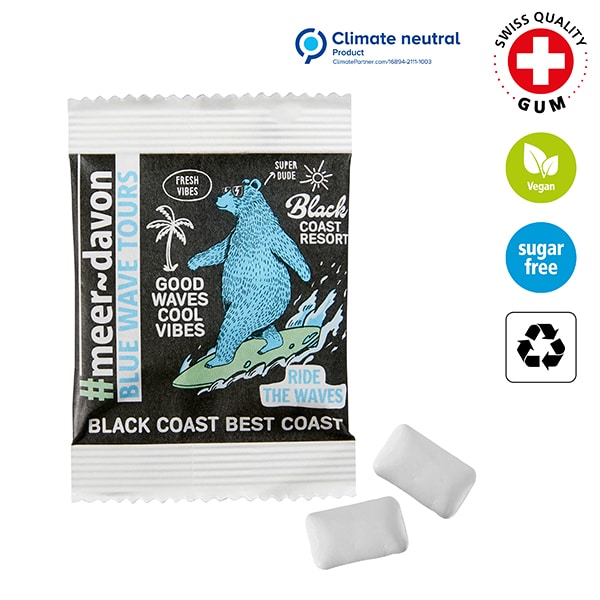 Visuel Chewing-gum Duo en sachet de papier