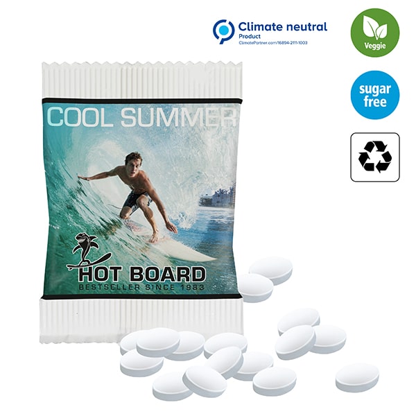 Visuel Cool Ice en sachet de papier