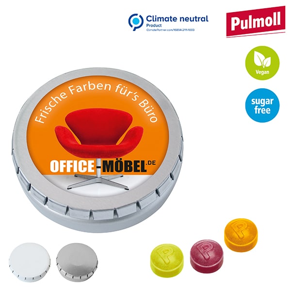 Visuel MINI Boîte «Clic-Clac» avec Bonbons Pulmoll, 50g